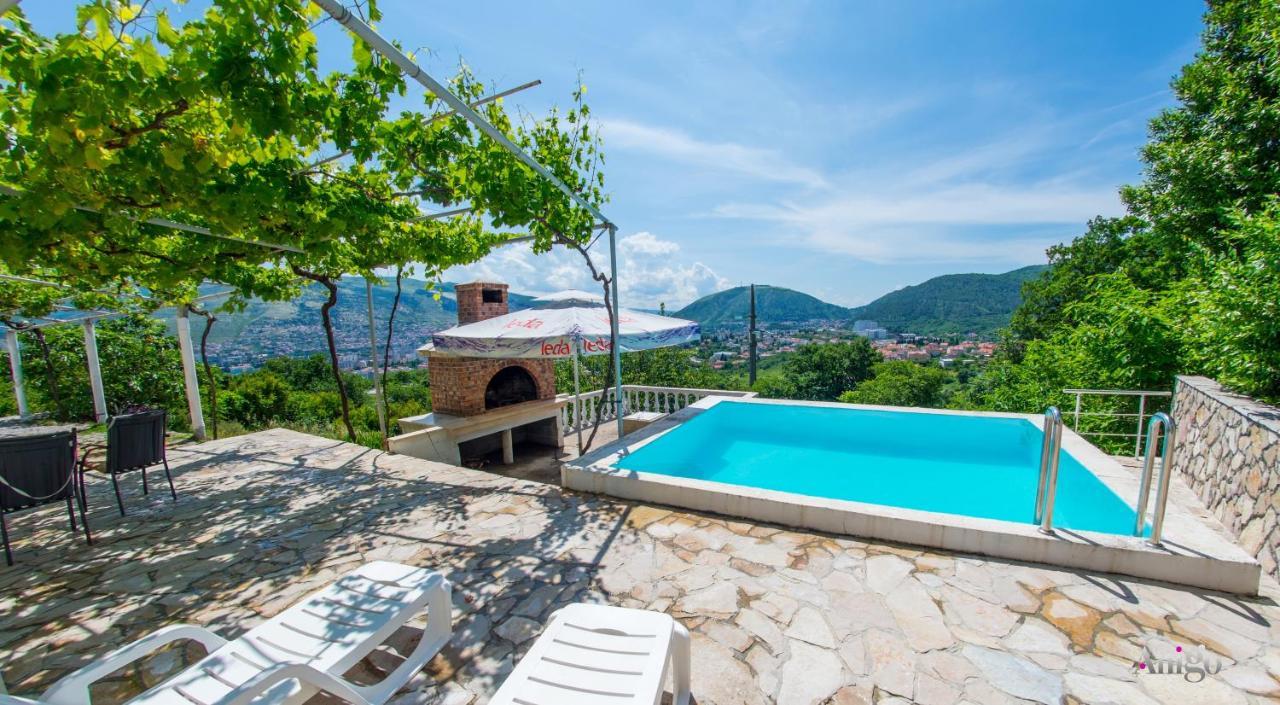 Perfect View Of Mostar - With Swimming Pool Luaran gambar