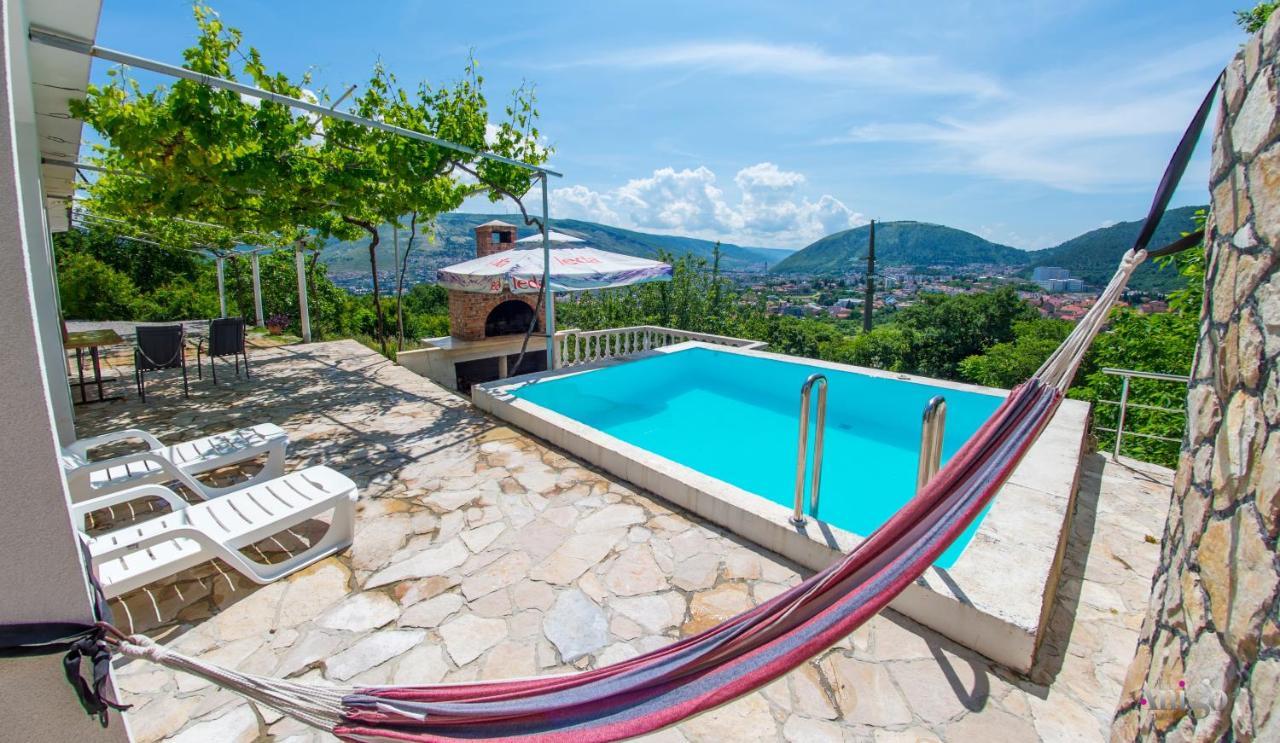 Perfect View Of Mostar - With Swimming Pool Luaran gambar