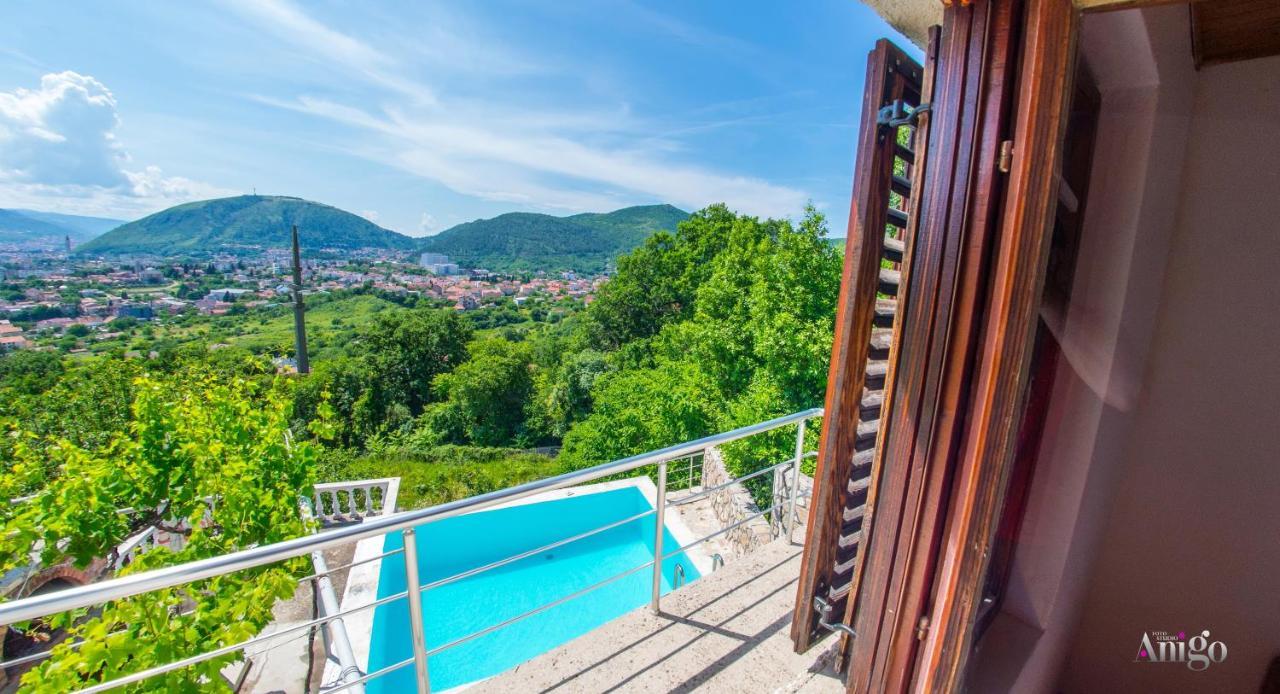 Perfect View Of Mostar - With Swimming Pool Luaran gambar